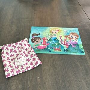 Mudpuppy Puzzle To Go, Mermaids, 36 pieces